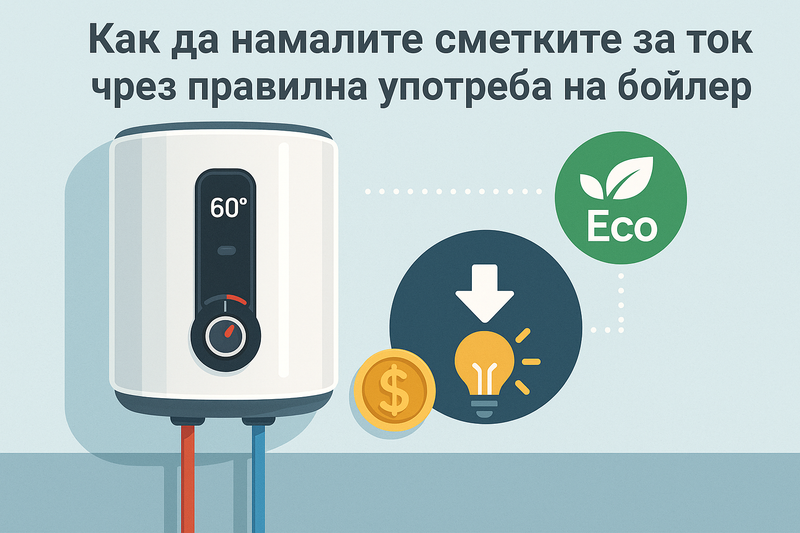 Как да намалите сметките за ток чрез правилна употреба на бойлер