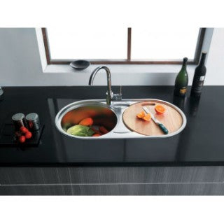 Кухненска Мивка Алпака 65LA W8343A (Кръгла с Плот)