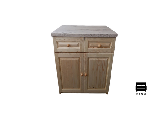 Дървен шкаф с термоплот – 80×60 см