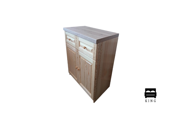 Дървен шкаф с термоплот – 80×60 см