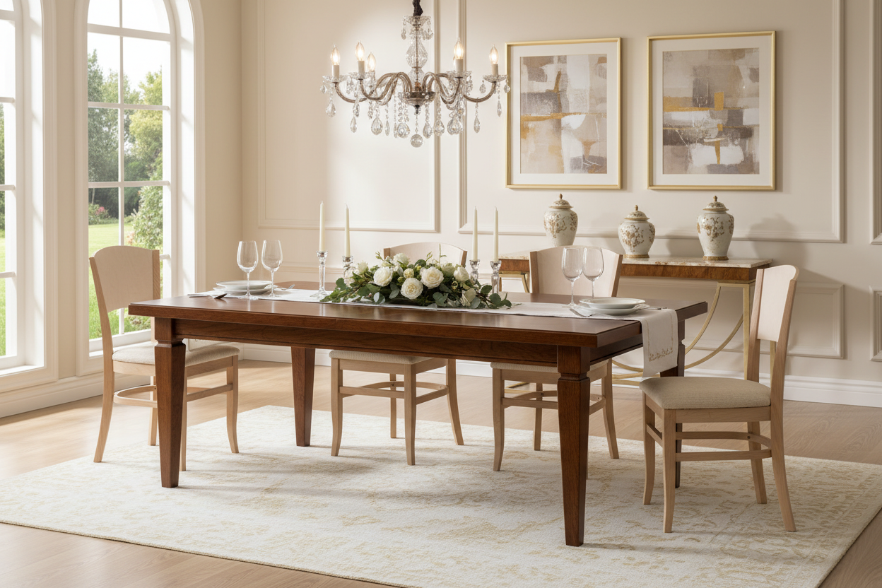 Трапезен стол Елара в реална среда