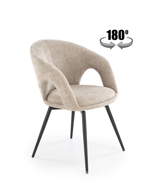 Трапезен стол К550 бежов