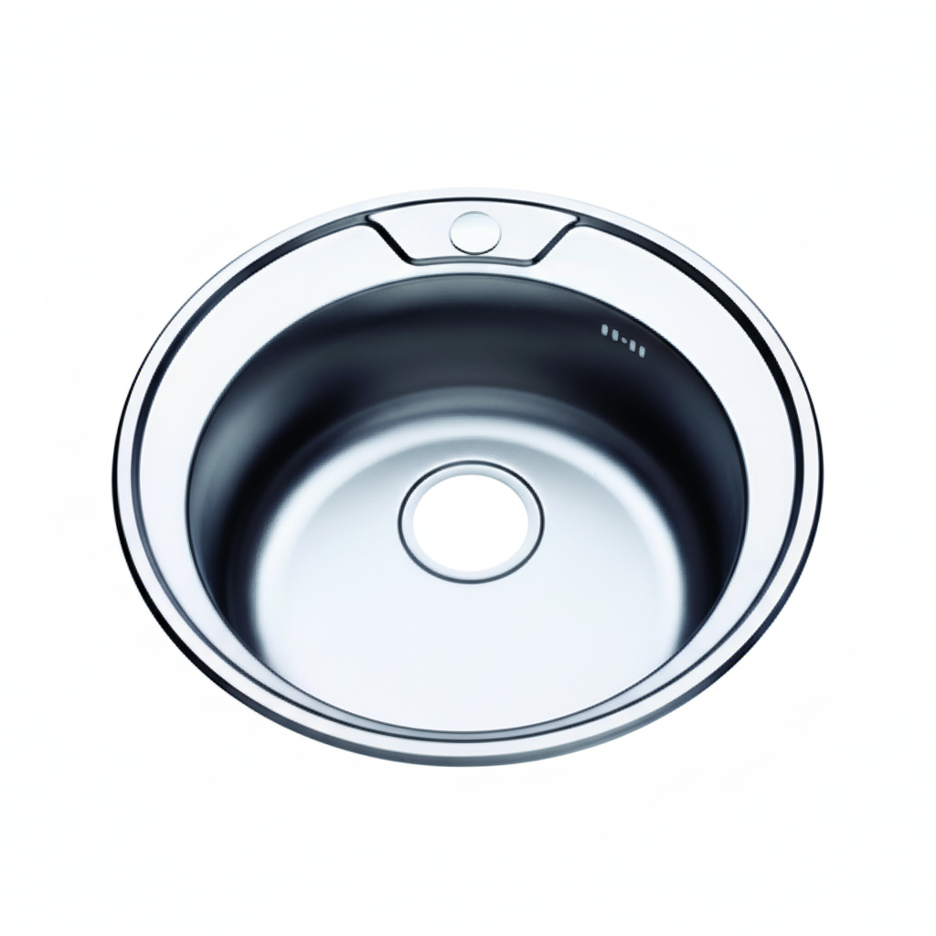 Мивка алпака Interkeramika ICK 4949UA (49x49 см) със сифон