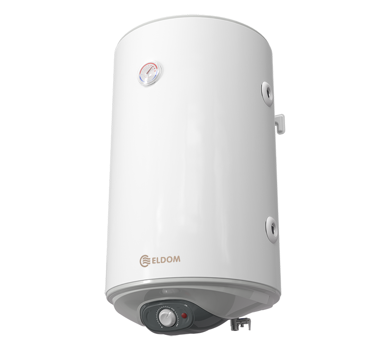 Комбиниран бойлер 80 л., дясна серпентина, голям диаметър, вертикален монтаж