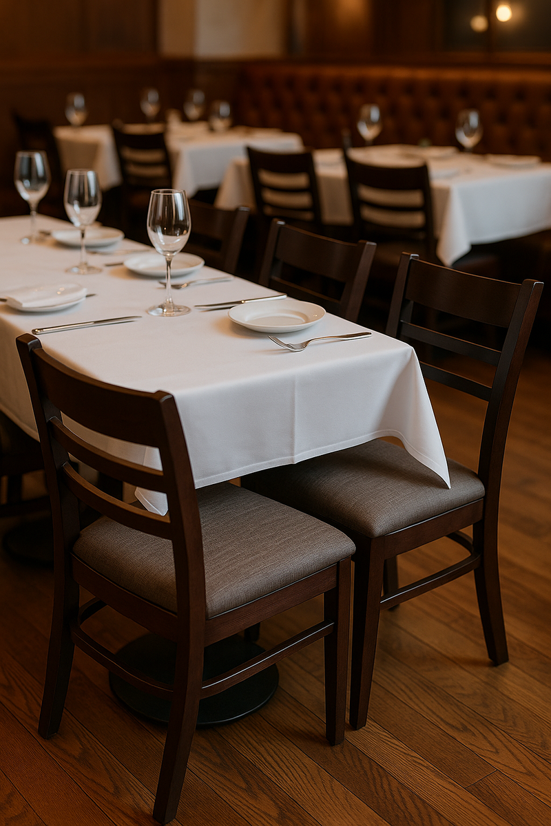 Какво гледат собствениците на ресторанти при избор на столове