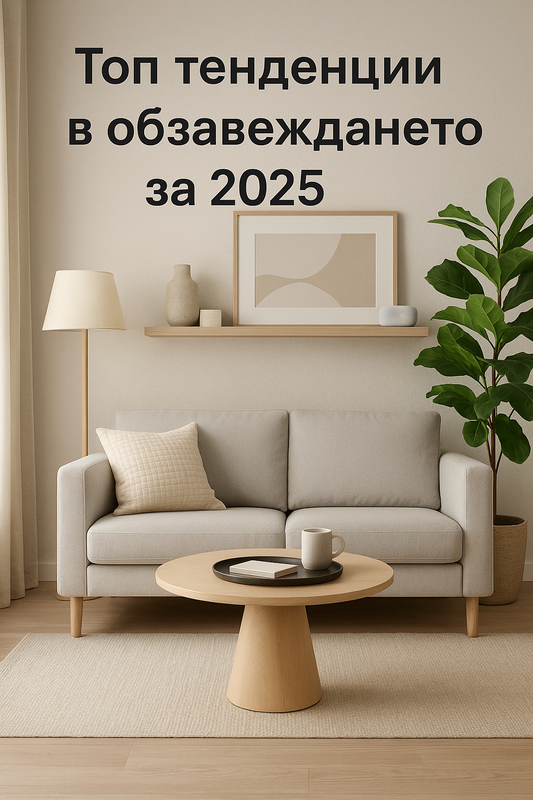 Топ тенденции в обзавеждането за 2025