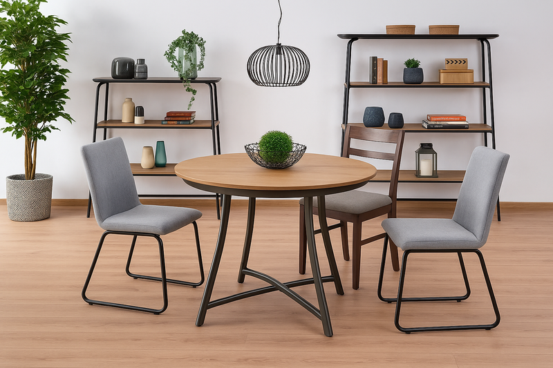 Как да съчетаете столовете и масите за стилен трапезен кът?