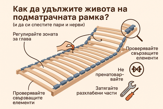 как да удължите живота на подматрачната рамка