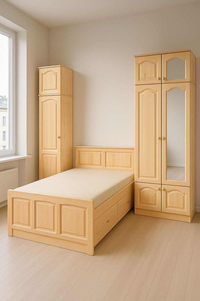 Идеи за обзавеждане на малки спални с практични мебели