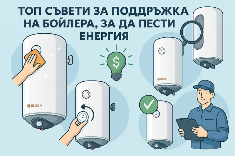 Топ съвети за поддръжка на бойлера, за да пести енергия