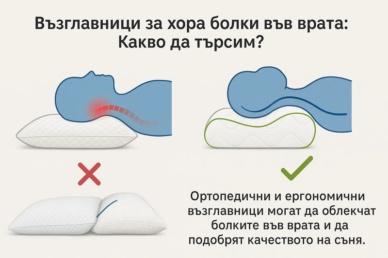 Възглавници за хора с болки във врата: Какво да търсите?