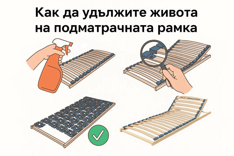 Как да удължите живота на подматрачната рамка