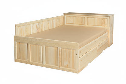 Дървено легло Титан - чиста топла версия