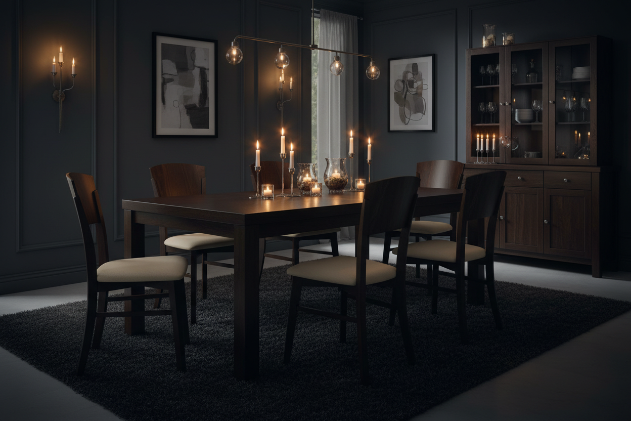 Трапезен стол Зоя в реална среда