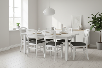 Трапезен стол Бианка в реална среда